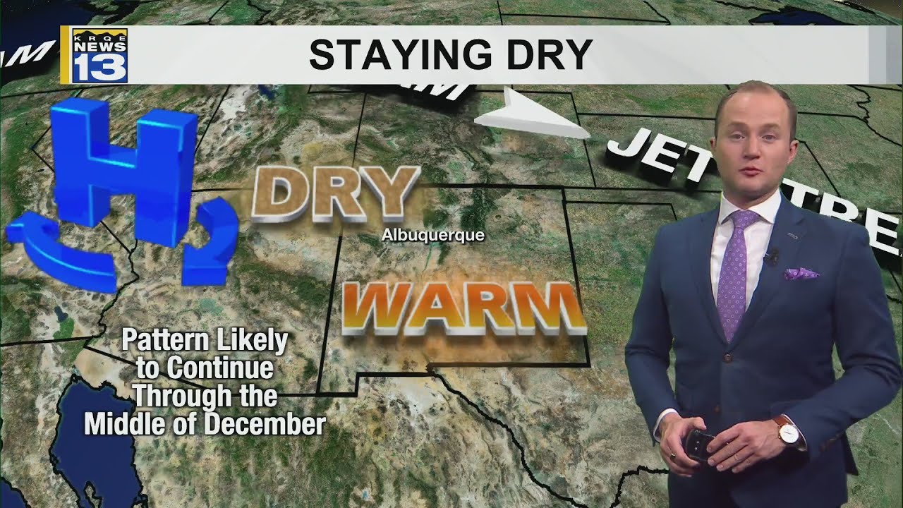 Unseasonably warm and dry weather continues across New Mexico - YouTube
