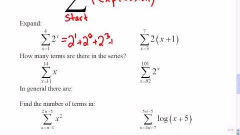 Mr Joyce - Math 12 Geometric Series II