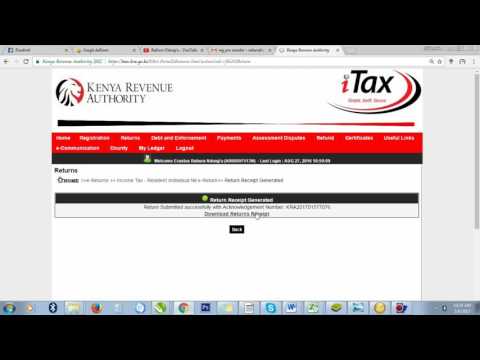 HOW FILL KRA  NIL RETURNS (https://itax.kra.go.ke)