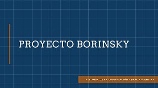 Proyecto Borinsky