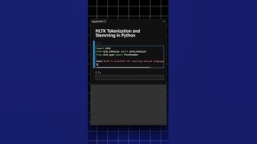 NLTK Tokenization and Stemming in Python