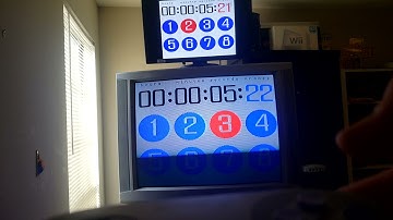 MiSter FPGA Lag Test (240p Test Suite) - BenQ RL2460HT PC Monitor