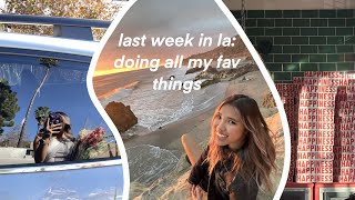 moving out of la — messy apartment tour, quality time w the homies &amp; some flowers for the road