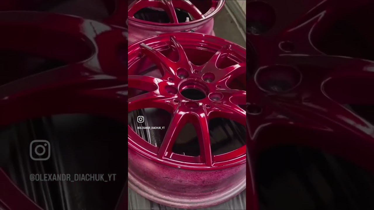 Червоний кенді на легкосплавних це ТОП 