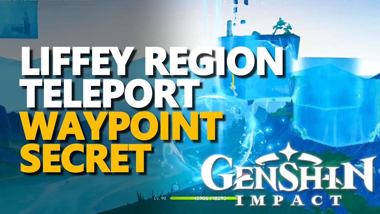 Liffey Region Teleport Waypoint Underground Secret Genshin Impact - YouTube