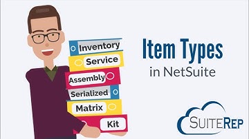Item Types in NetSuite