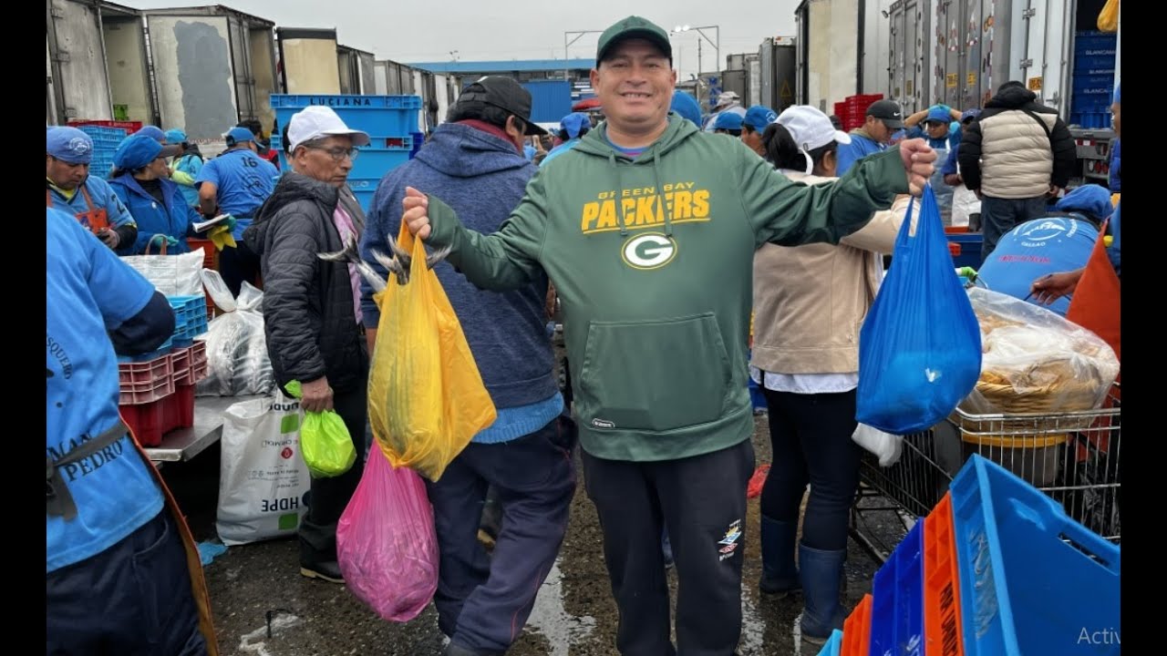 MADRUGANDO PARA IR AL PESQUERO DEL CALLAO EN GAMBETA
