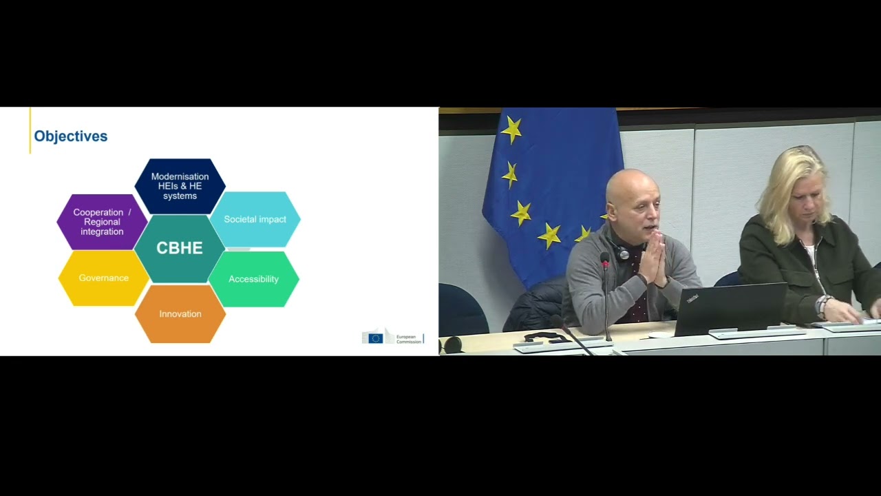 ERASMUS+ CBHE  GENERAL INFODAY   Streaming Service of the European Commission
