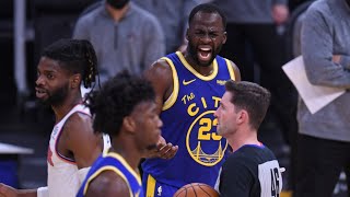Draymond Green got ejected for yelling at teammate James Wiseman