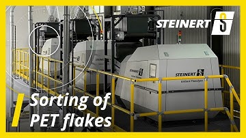 PET flake sorting with UniSort Finealyse