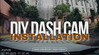 March 01, 2025 | DiY Dash Cam Installation | 70mai | Test Drive