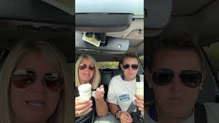 Confetti dipped cone from Dairy Queen #Megandmaddie #Costcomamma #forupage #foodreview #megandmaddie