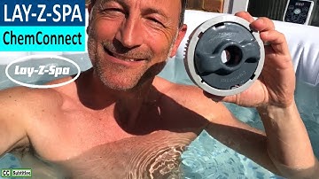 LAY-Z-SPA How to use ChemConnect with ClearWater Multi Function Chlorine Tablets