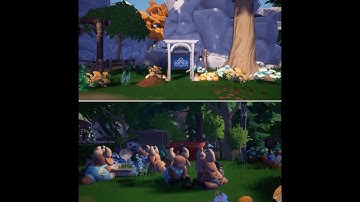 How to add decor in the "out of bounds" area in Palia