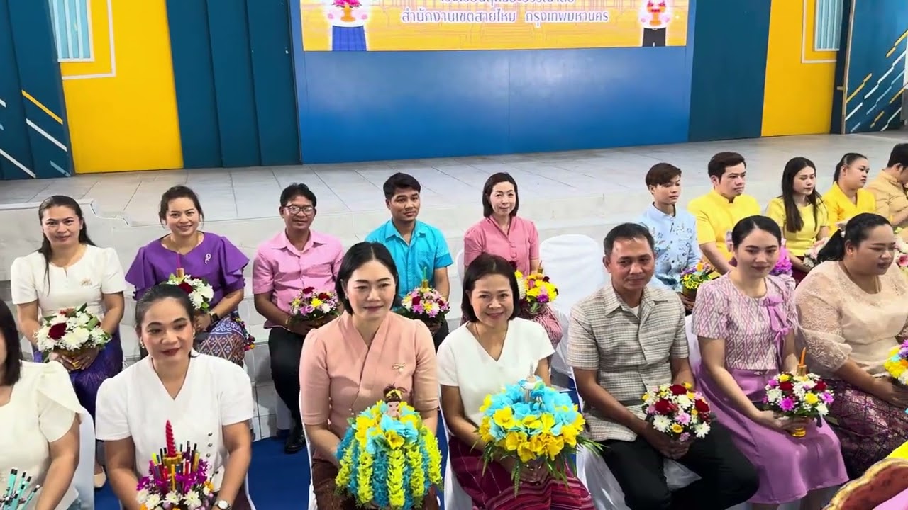 พิธีไหว้ครู ปีการศึกษา 2568 สายชั้นอนุบาล สายชั้น ป.1 และสายชั้น ป.2 โรงเรียนฤทธิยะวรรณาลัย ประถม ￼