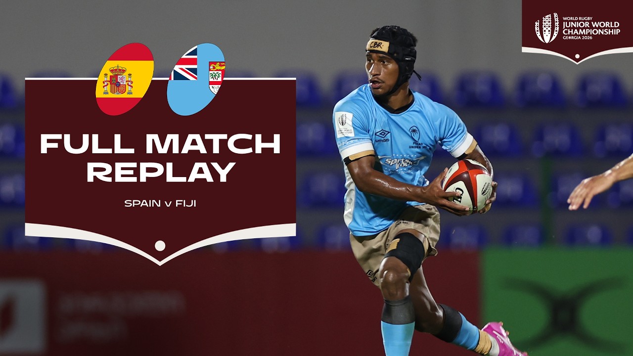 An AMAZING comeback 👏 | Spain v Fiji | 2026 Junior World Championship | Full Match Replay