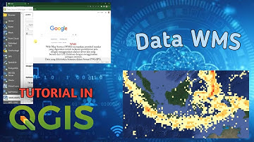 [TUTORIAL QGIS] CARA INPUT DATA RASTER DAN VECTOR MENGGUNAKAN DATA WMS MELALUI DATA SOURCE MANAGER