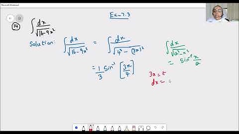 Chapter 7 - Integration Class 12: Exemplar problems (Part 128)