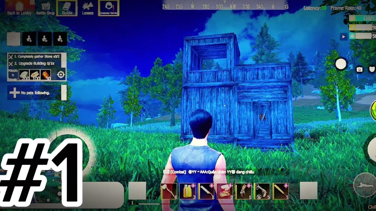 Last island of survival gameplay and making house #1 with new series 