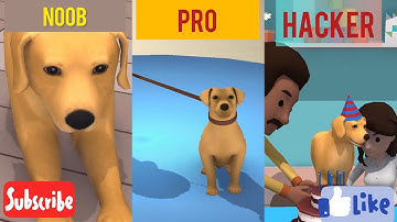 NOOB vs PRO vs HACKER l Dog Life Simulator#doglifesimulator#gameplay #mrgames