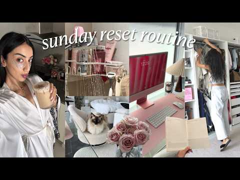 the sunday reset routine that sets the tone for a productive week ahead