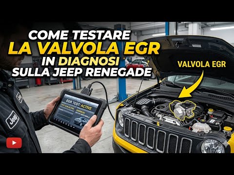 Jeep Renegade test valvola EGR diesel problemi - YouTube
