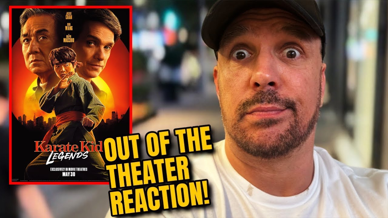 Karate Kid: Legends Out Of The Theater Reaction!