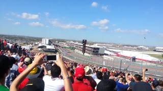 F1 Austin race start 2013