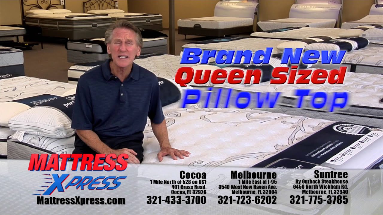 Mattress Xpress Queen Size Pillow top 298 Mattresses & Beds