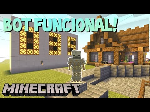 Como fazer um BOT FUNCIONAL!! Minecraft Bedrock