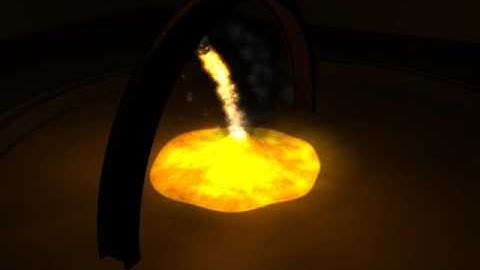 Thinking Particles Test -- 001 -- Fire and Smoke