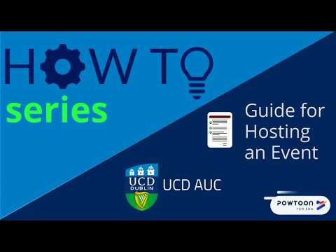 Guide for Hosting an Event