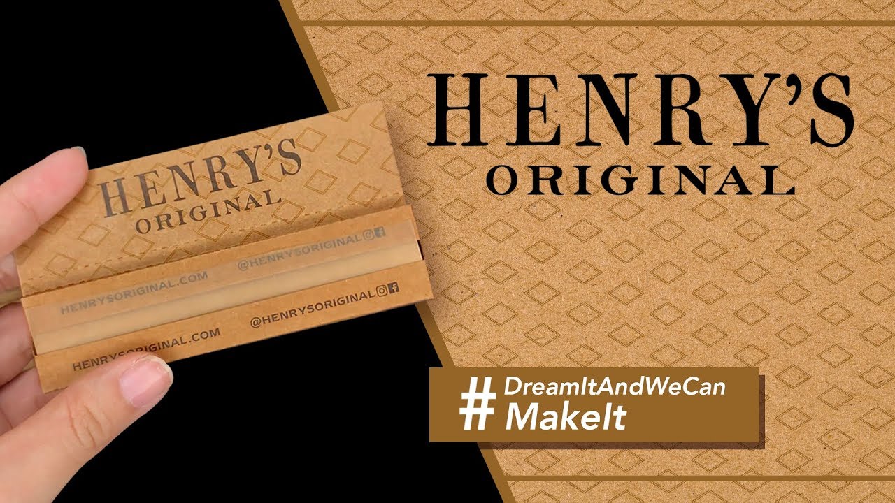 HENRY'S ORIGINAL ROLLING PAPER | KING SIZE SLIM