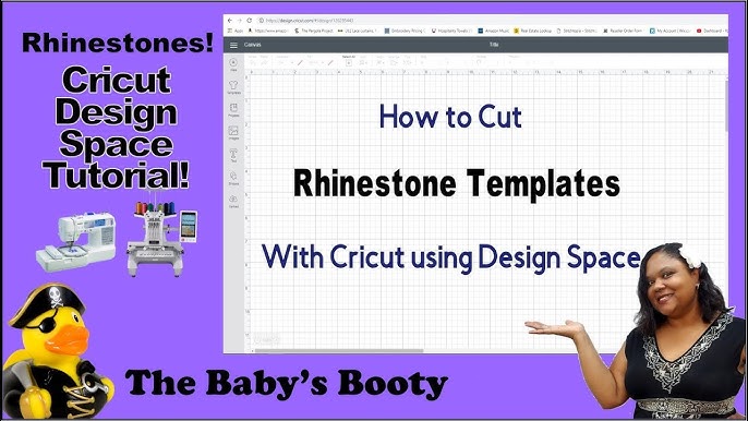 How to Cut a Rhinestone Template with Cricut Design Space - YouTube you-can-make-rhinestone-templates-with-cricut-jennifer-maker