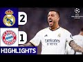 REAL MADRID 2-1 BAYERN MUNICH | All Goals & Extended Highlights | UEFA Champions League 2023/24