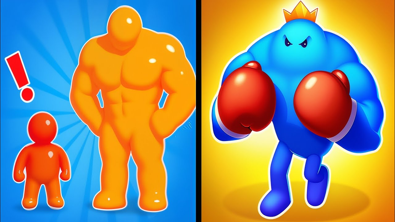 Punchy Race vs Tall Man Run 🔥 Max Levels Unlocked SpeedRun Gameplay | |