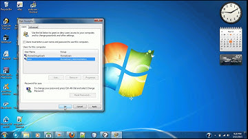 How To Automatically Logon To Windows 7