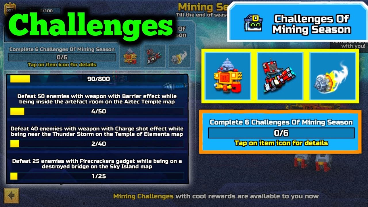 How To Complete Battle Pass Challenges | Pixel Gun 3D