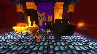 The Loyalty Of Minecraft Dogs 🥺❤️