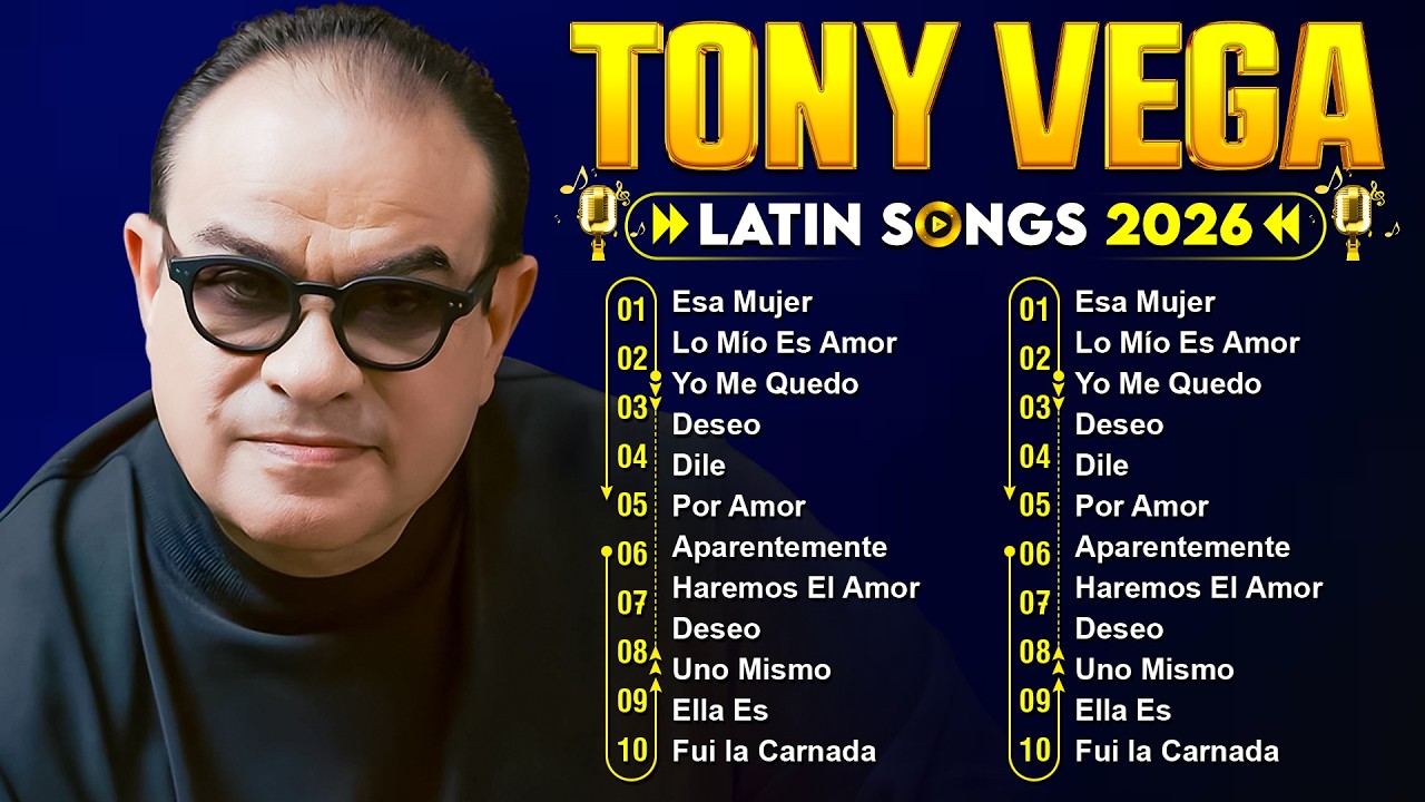 Tony Vega Grandes Éxitos Mix 💖 Lo Mejor Salsa Romantica De Tony Vega 🌹 Salsa Romanticas 2026