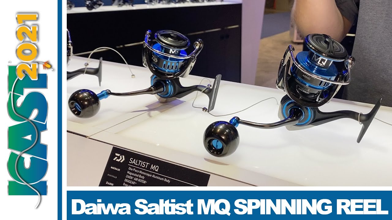 ICAST 2021 - Daiwa Saltist MQ Spinning Reels - FULL WALKTHROUGH 