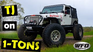 Clean TJ on 1-Tons "Big Rooster" | Walkaround