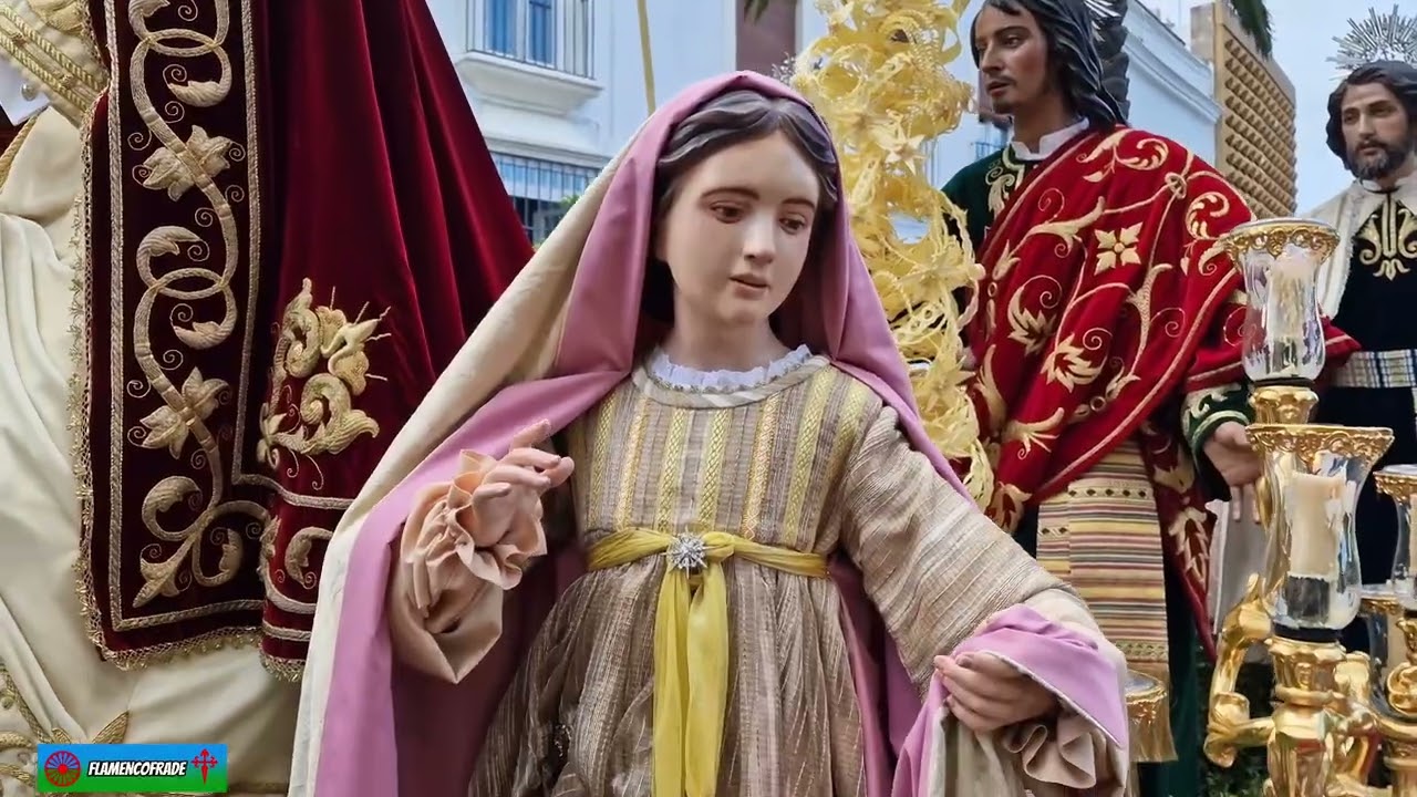 Borriquita de Jerez 2025 calle larga 