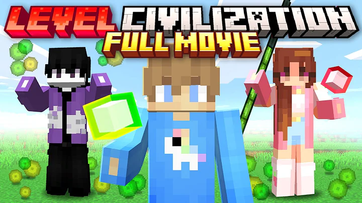 Minecraft, But I Survive in LEVEL Civilization [FULL MOVIE]