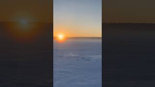 Встречаем восход на льду. Зимняя рыбалка в палатке Лотос  4 термо