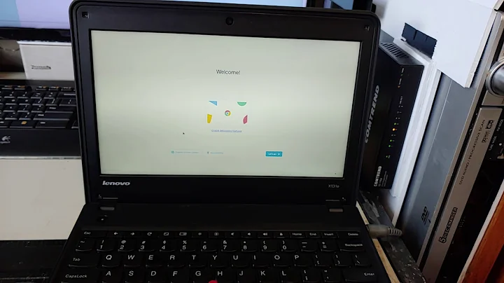 Lenovo X131e ChromeBook Trying To Get Into Developer Mode