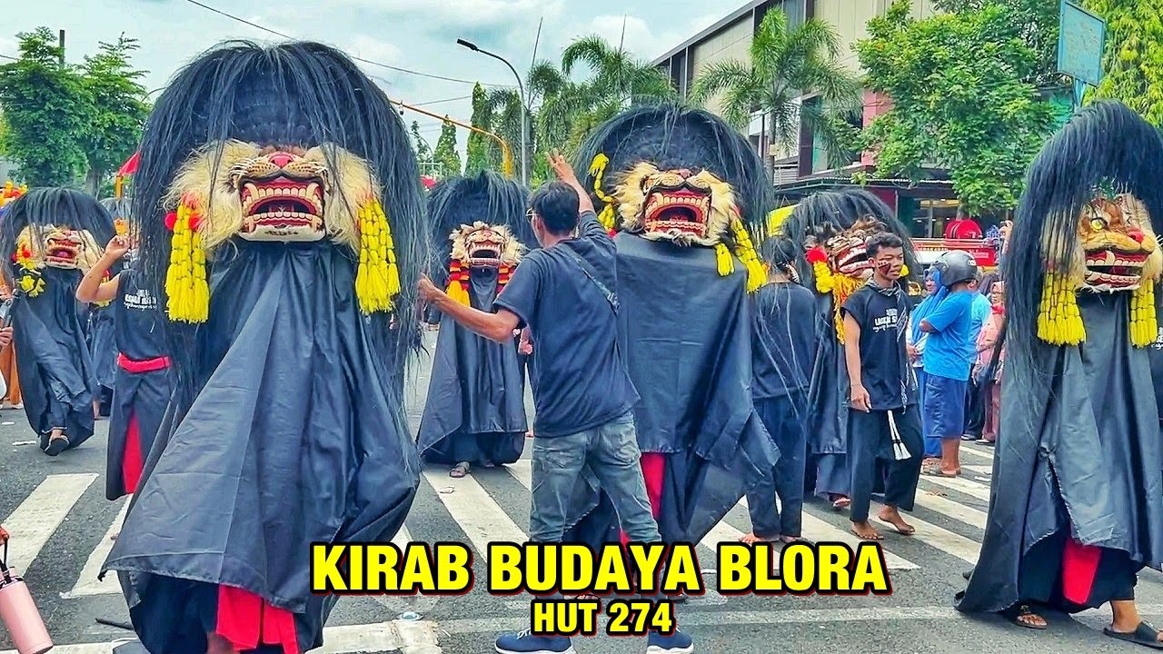 KIRAB BUDAYA BARONGAN BLORA HUT 274 - BARONGAN BANGKLE