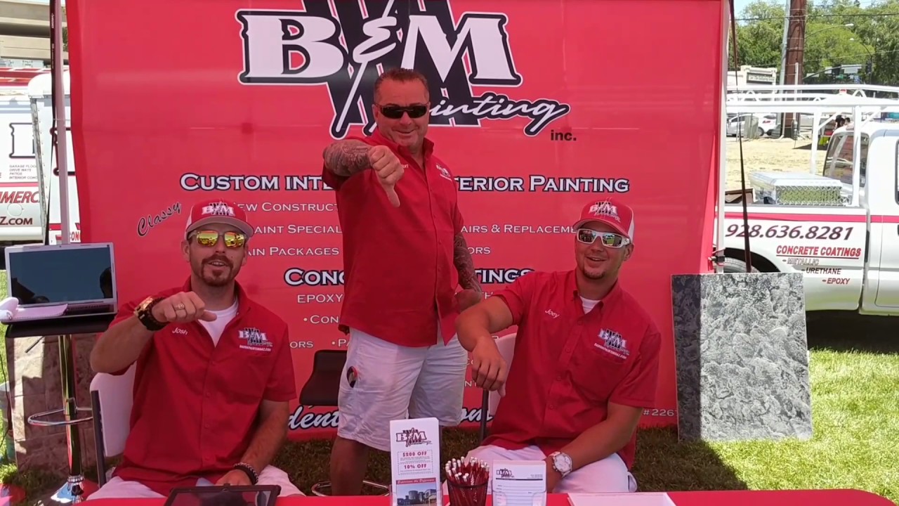 B&M Painting 2017 car show YouTube