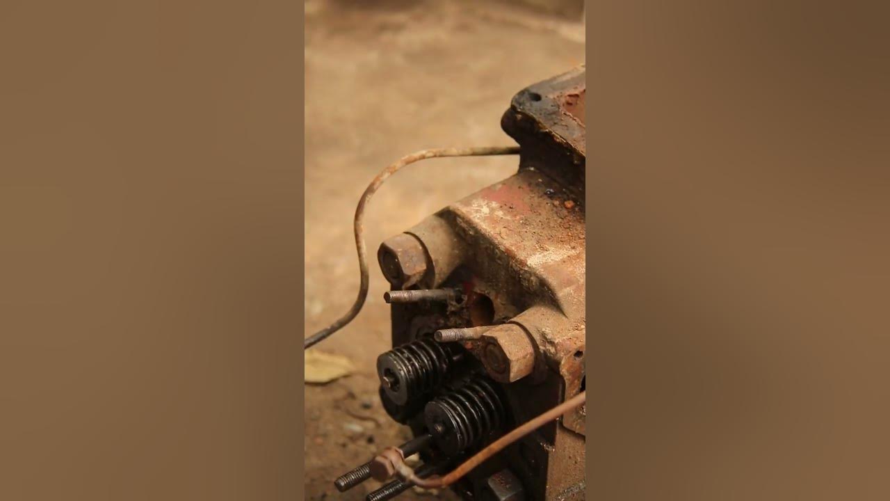 Diesel engine disassembly!｜林果儿 YouTube