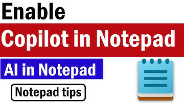 How To Enable Copilot in Notepad on Windows 11 | Enable Copilot AI in Notepad | Copilot in Notepad